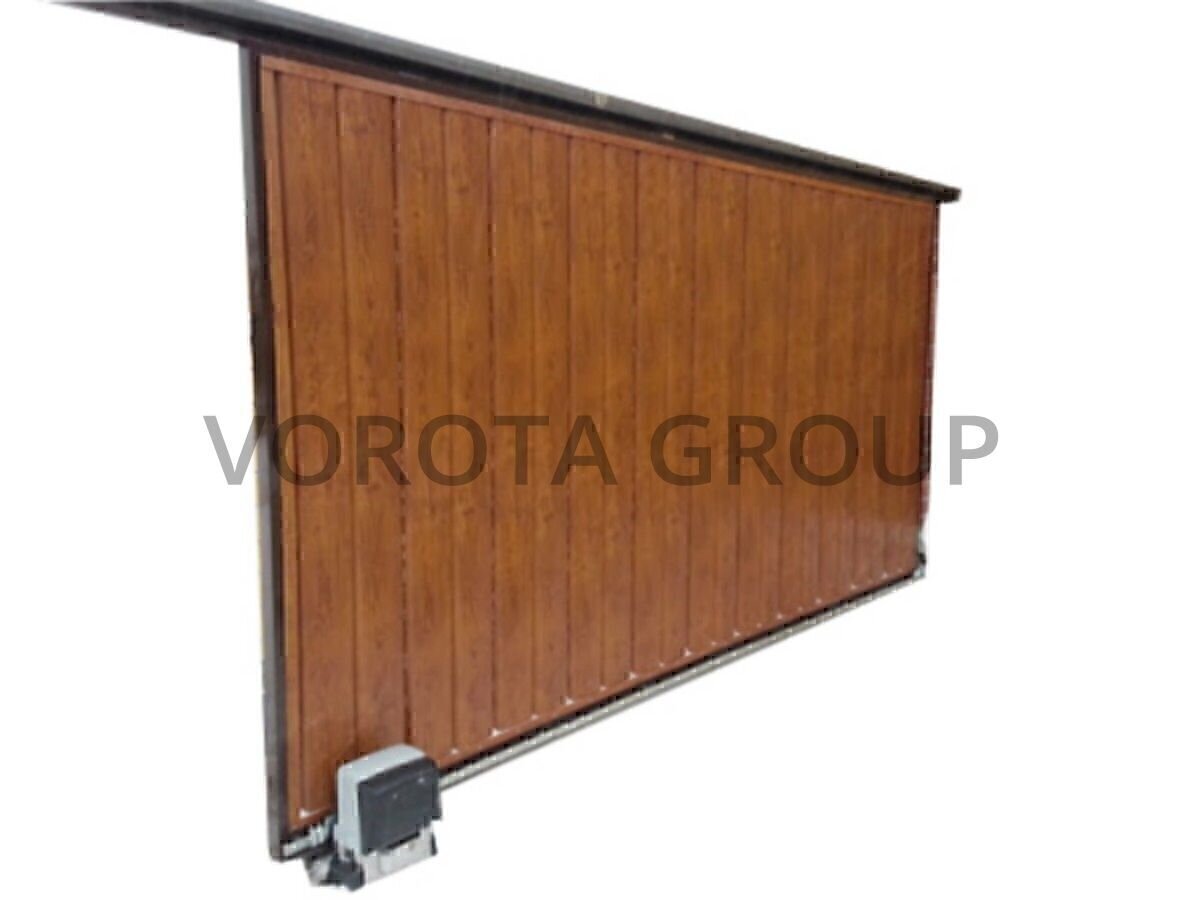 Откатные ворота Дорхан 4500 x 2500 Откатные ворота Дорхан 4500 x 2500
