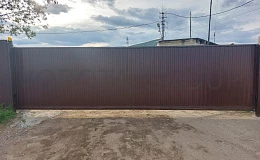 Большие ворота 10 метров с автоматикой